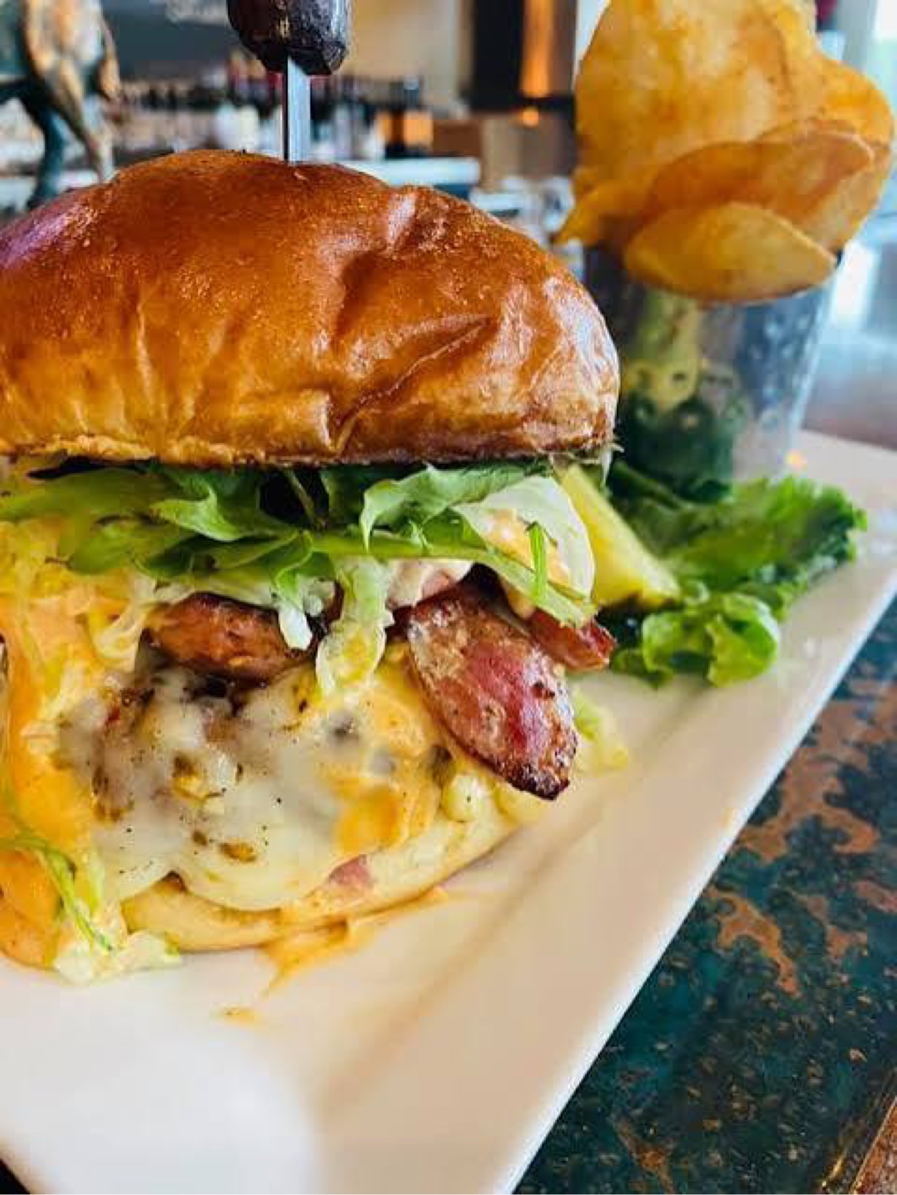DeWitt Burger at Berger Bros. Pub