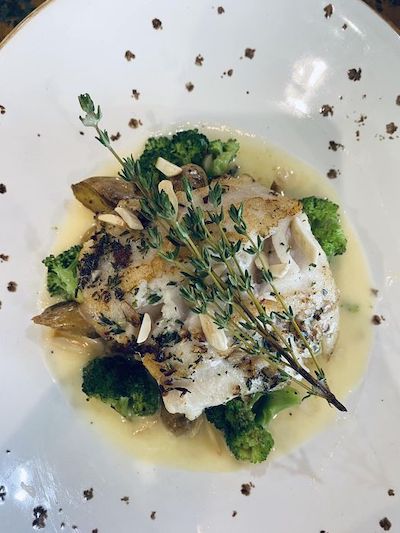 Fish special at Berger Bros. Pub